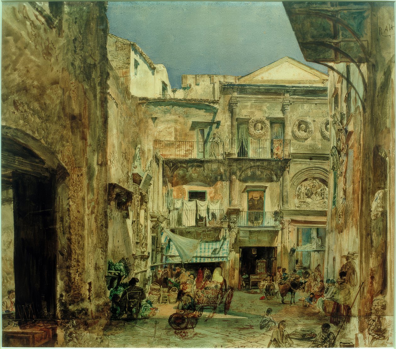 Palermo tekijältä Rudolf von Alt