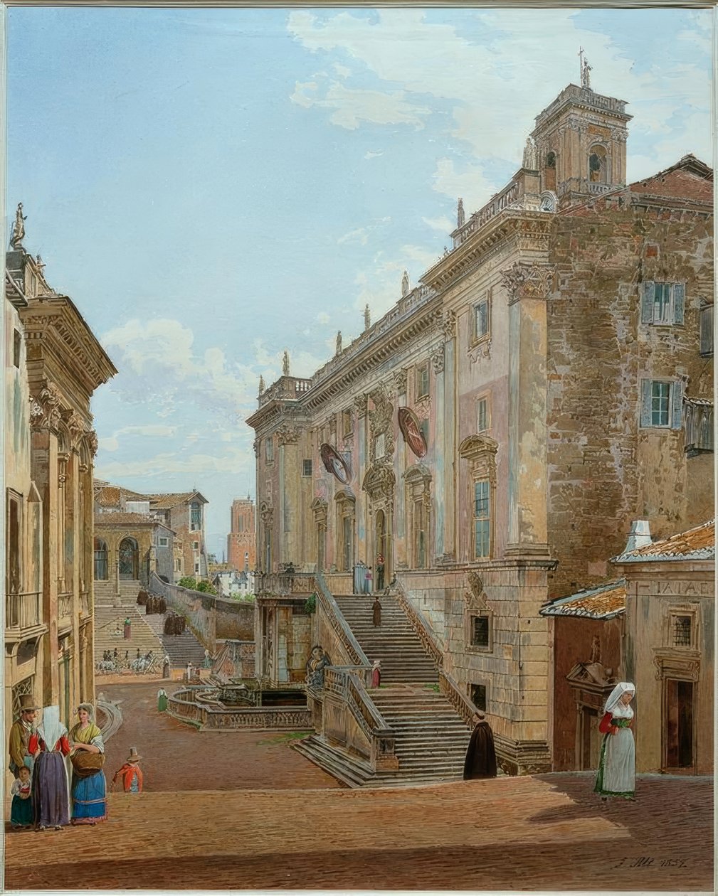 Rom / Roma (Italia), tekijältä Rudolf von Alt