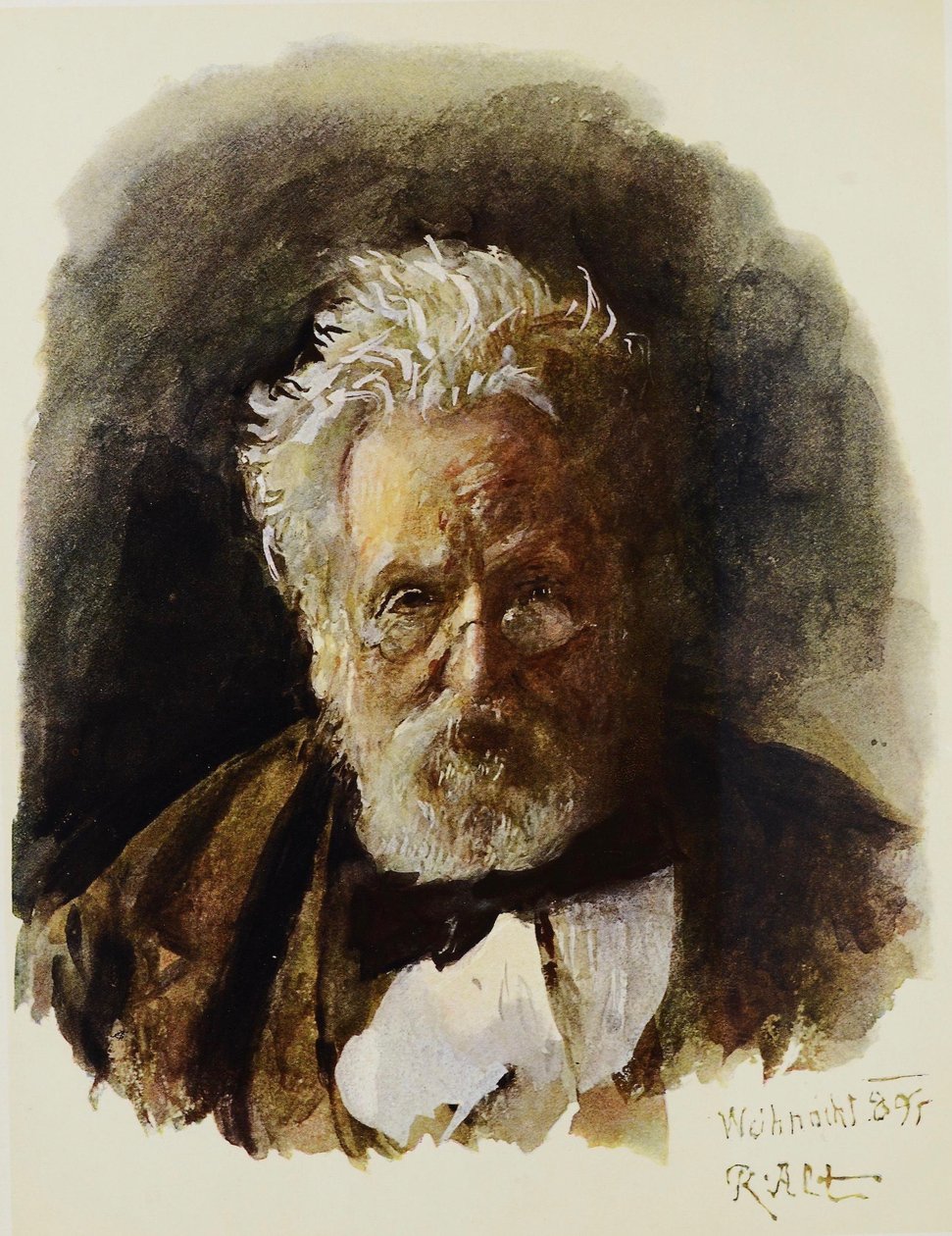 Omakuva tekijältä Rudolf von Alt