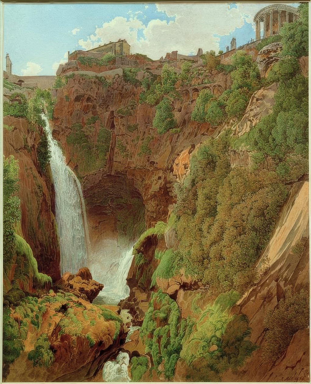 Tivoli (Latium, Italia), tekijältä Rudolf von Alt