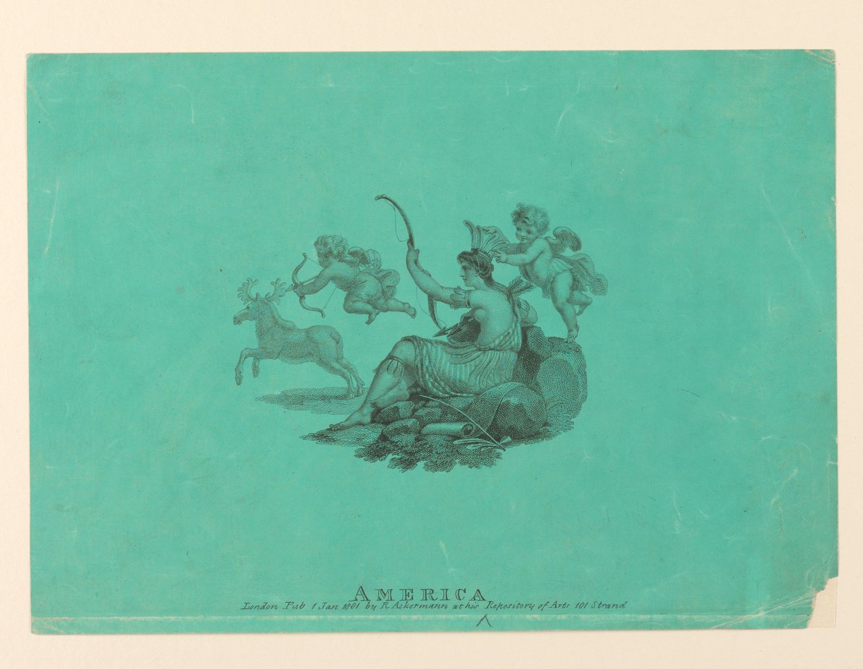 Amerikka tekijältä Rudolph Ackermann