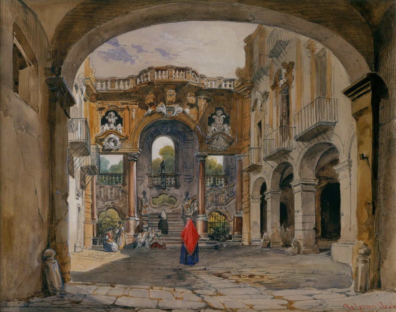 Palermo tekijältä Rudolf von Alt