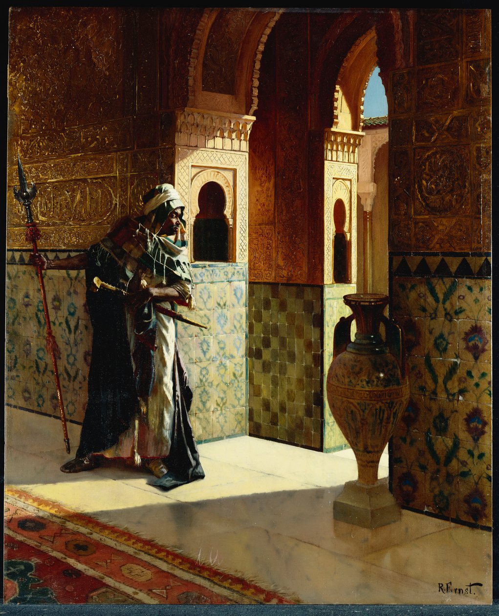 Maurien vartija, Alhambra tekijältä Rudolphe Ernst