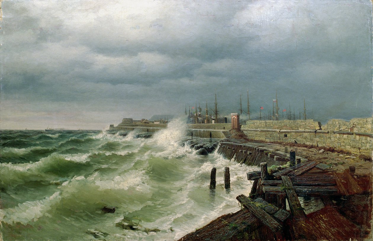 Odessa Pier, 1885 tekijältä Rufim Gavrilovitch Sudkovsky