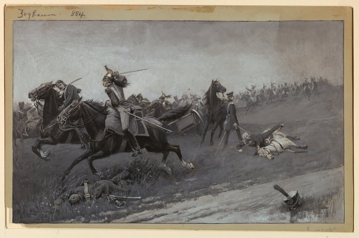 Blücher Unhorsed Lignyssä tekijältä Rufus Fairchild Zogbaum
