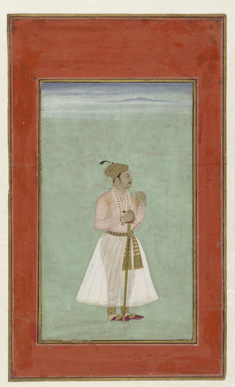 Sulttaani Ali Adil Shah II van Bijapur tekijältä Ruknuddin