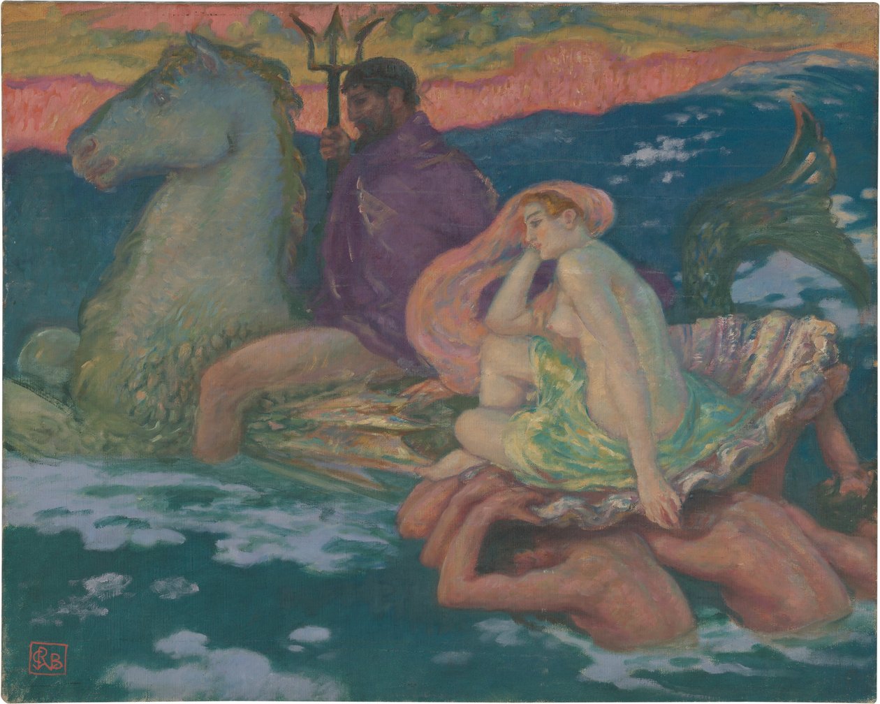 Poseidon ja Amphitrite tekijältä Rupert Bunny
