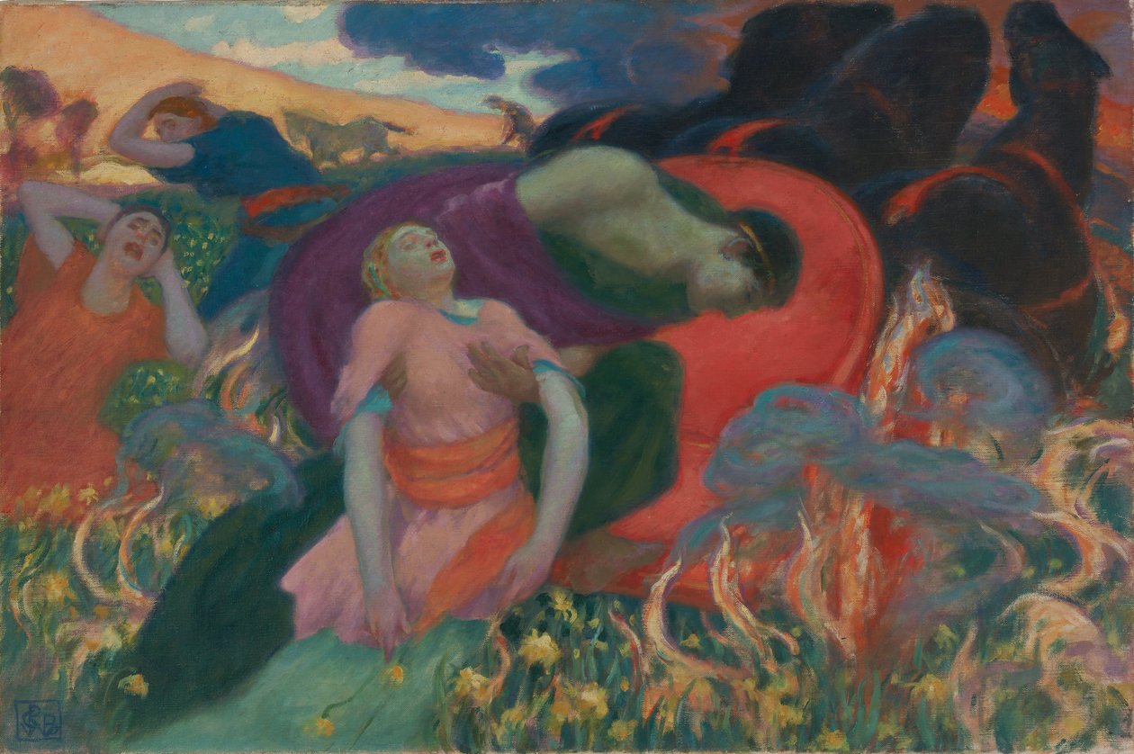 Persephonen raiskaus tekijältä Rupert Bunny