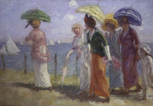 Passeig marítim a la platja finlandesa tekijältä Rupert Charles Wolston Bunny