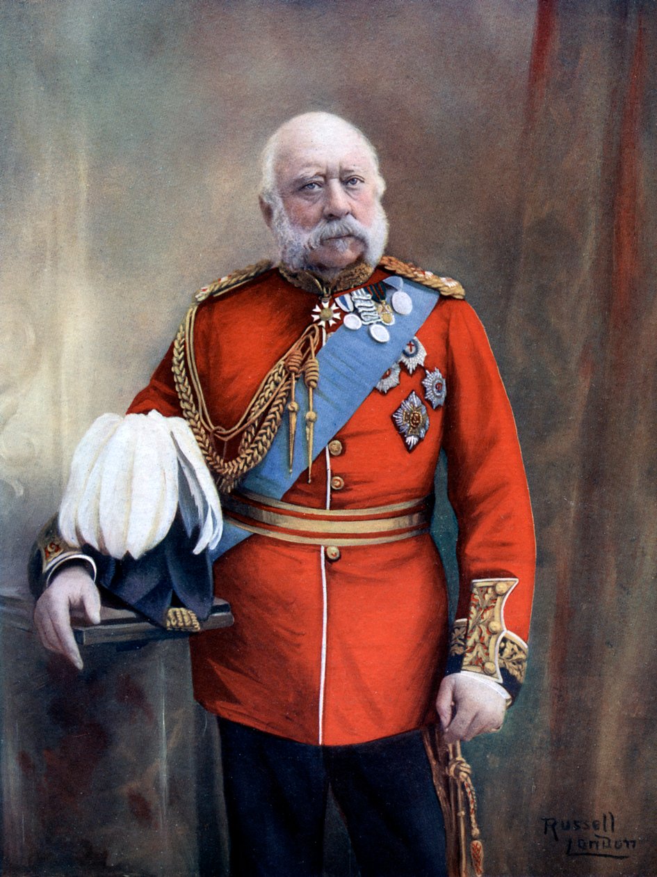 Prinssi George, Cambridgen herttua, brittiläisen kuninkaallisen perheen jäsen, 1800-luvun loppu - 1900-luvun alku tekijältä Russell and Sons