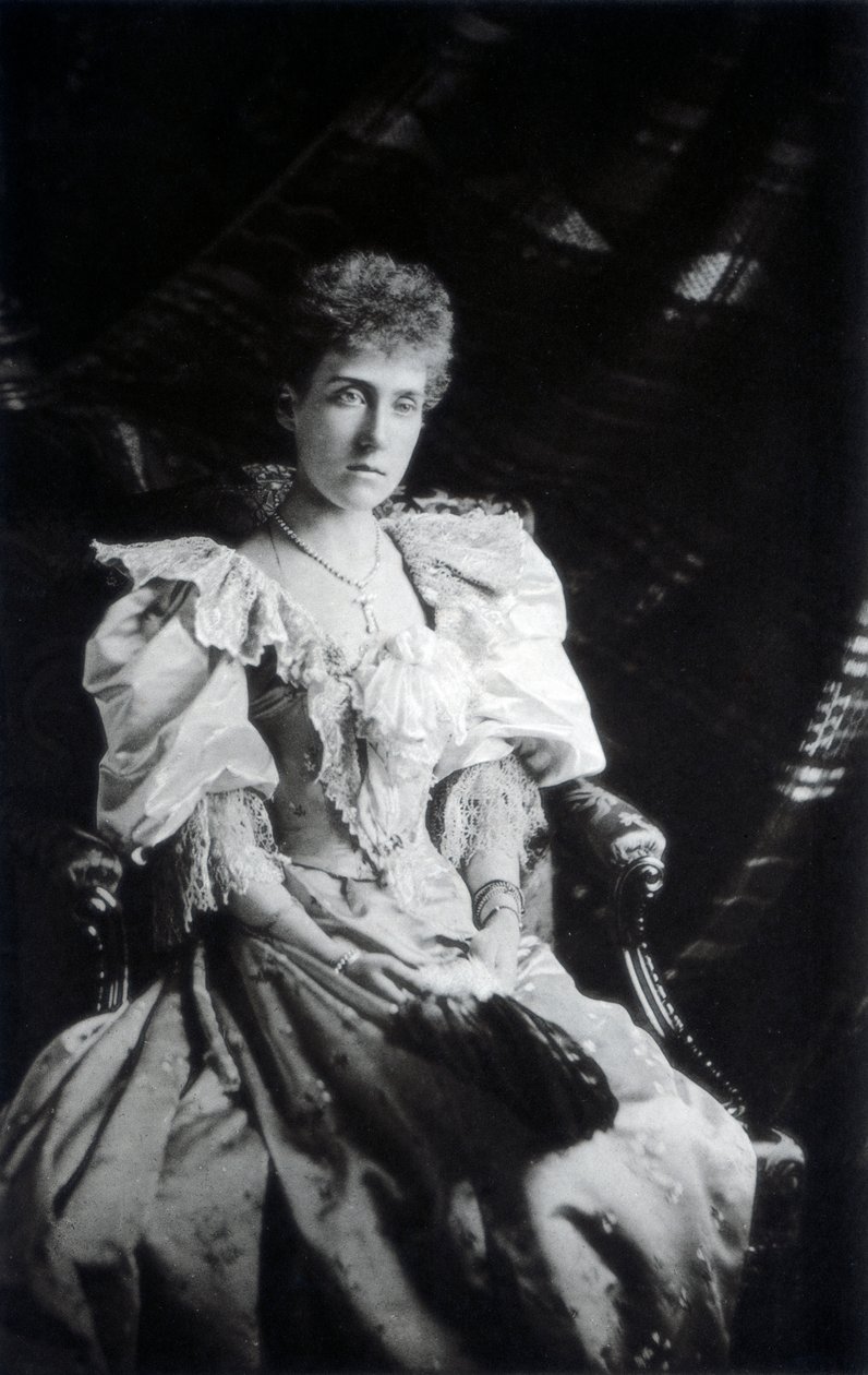 Schleswig-Holsteinin prinsessa Marie Louise 1872-1956, 1800-luvun loppu. tekijältä Russell and Sons