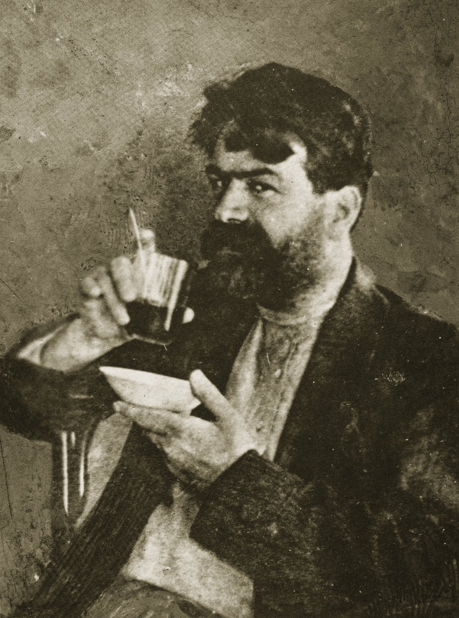 Komissaari Yurovsky (seepiakuva) tekijältä Russian Photographer