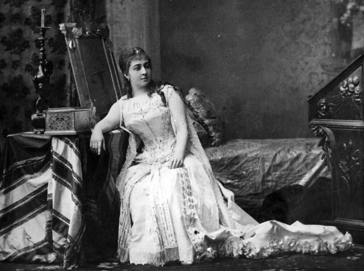 Nina Alexandrovna Fride Desdemonana, 1897 tekijältä Russian Photographer
