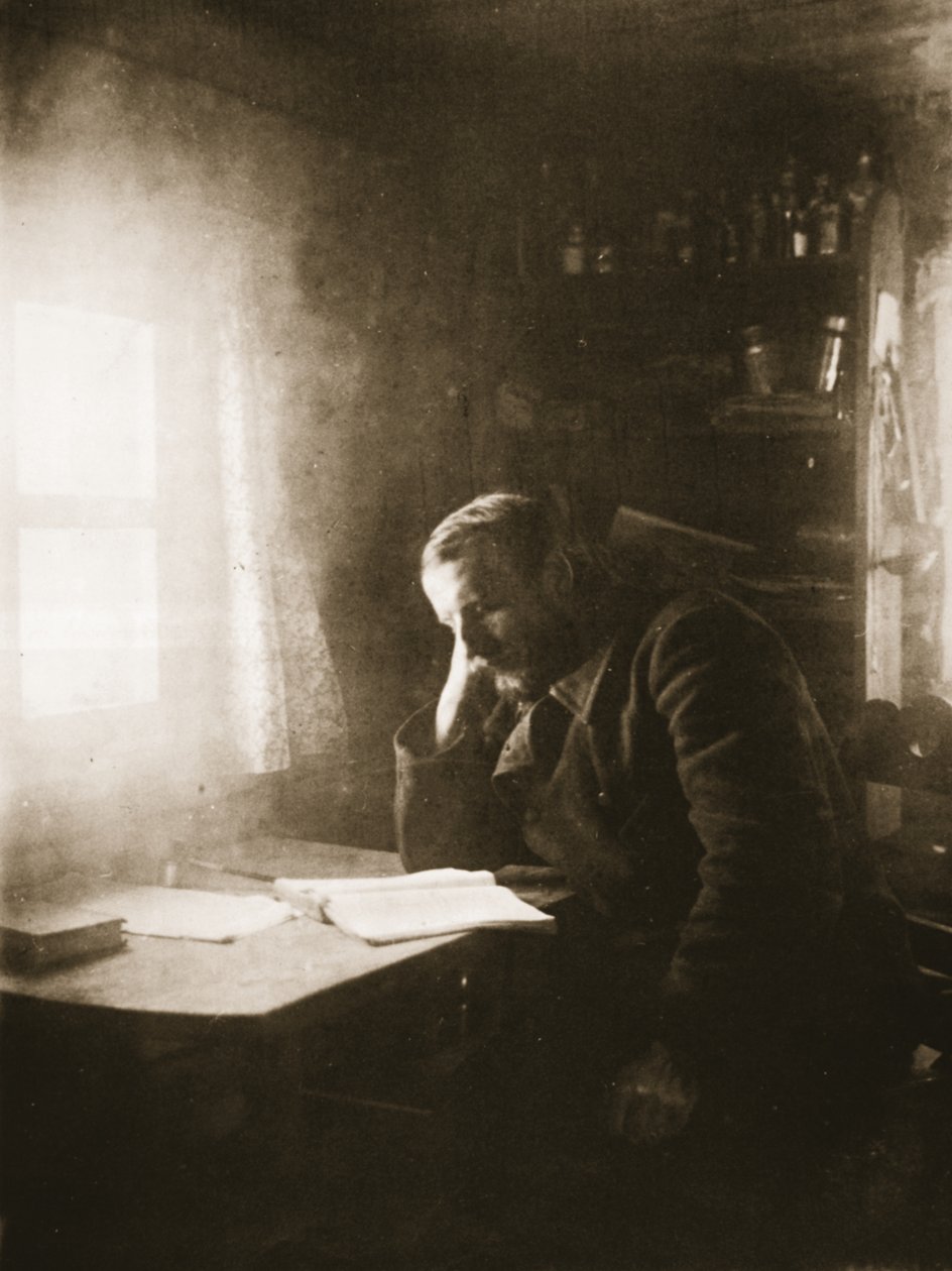 Poliittinen maanpako Siperiassa, 1890-luku (seepiakuva) tekijältä Russian Photographer