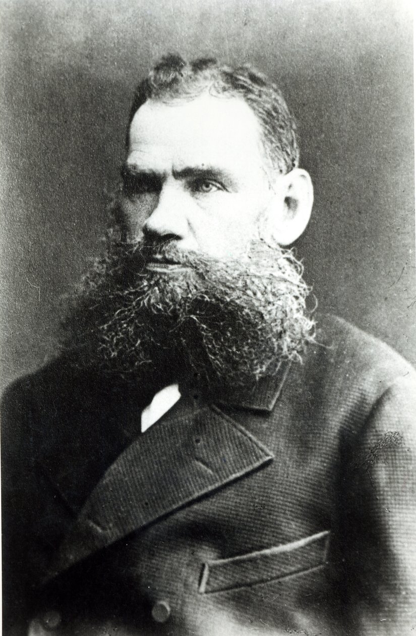 Lev Nikolajevitš Tolstoin muotokuva tekijältä Russian Photographer