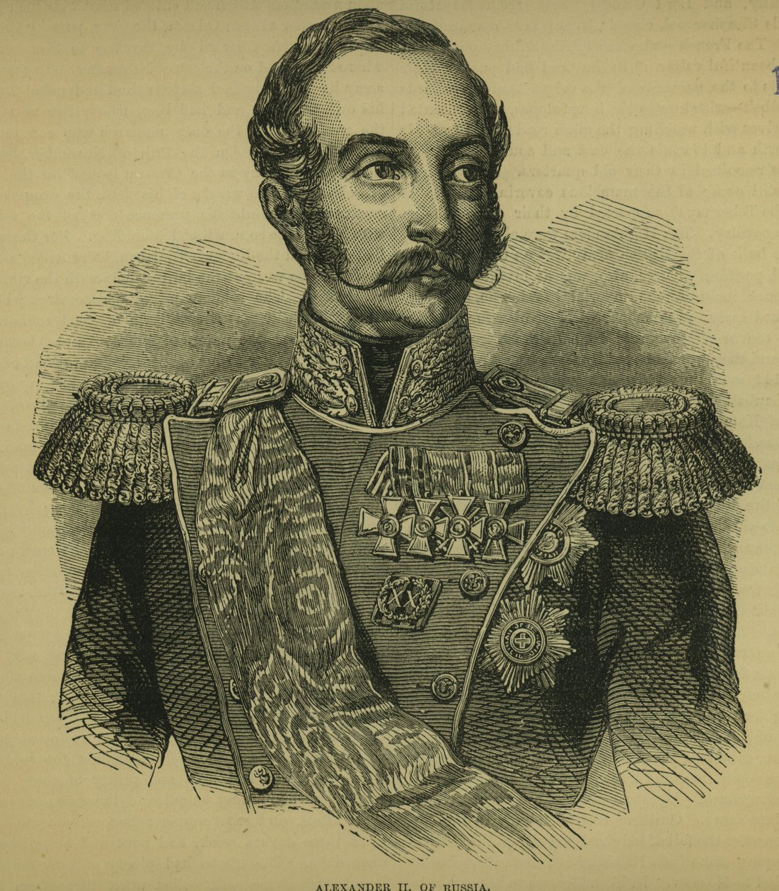Aleksanteri II (1818-81), Venäjä tekijältä Russian School