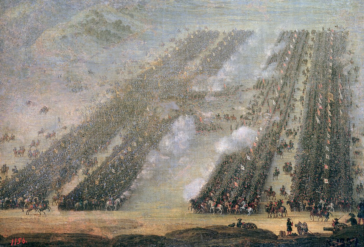 Poltavan taistelu 1750 tekijältä Russian School