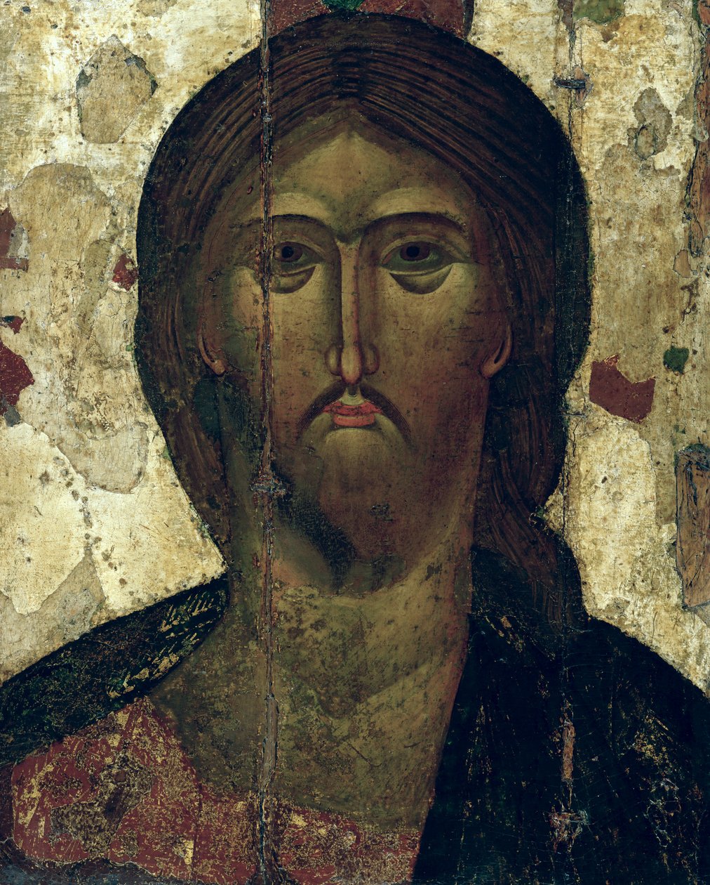 Vapahtaja, 1300-luvun alku (munan tempera puulla) tekijältä Russian School