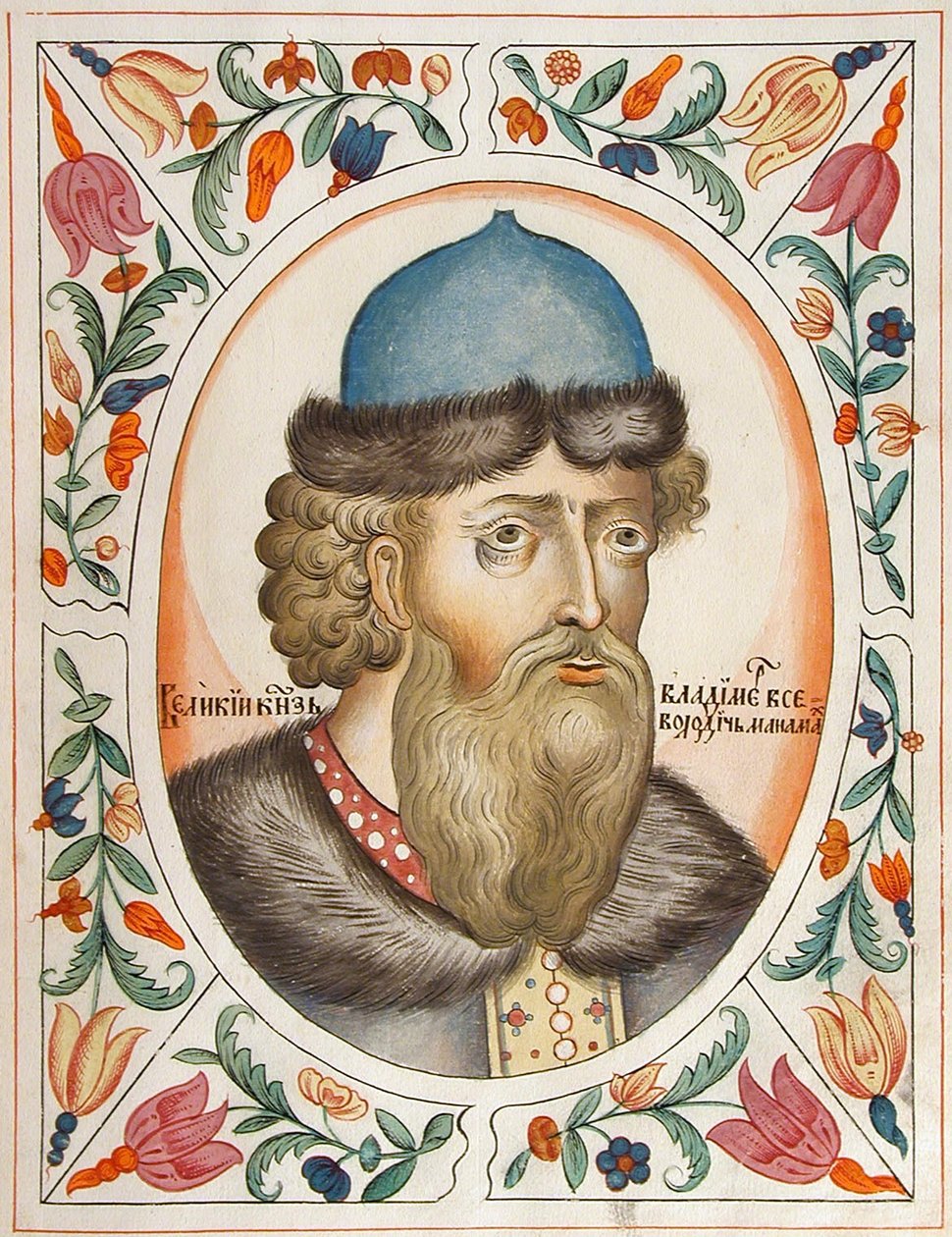 Kiovan suurprinssi Vladimir II Monomakh tekijältä Russian Master