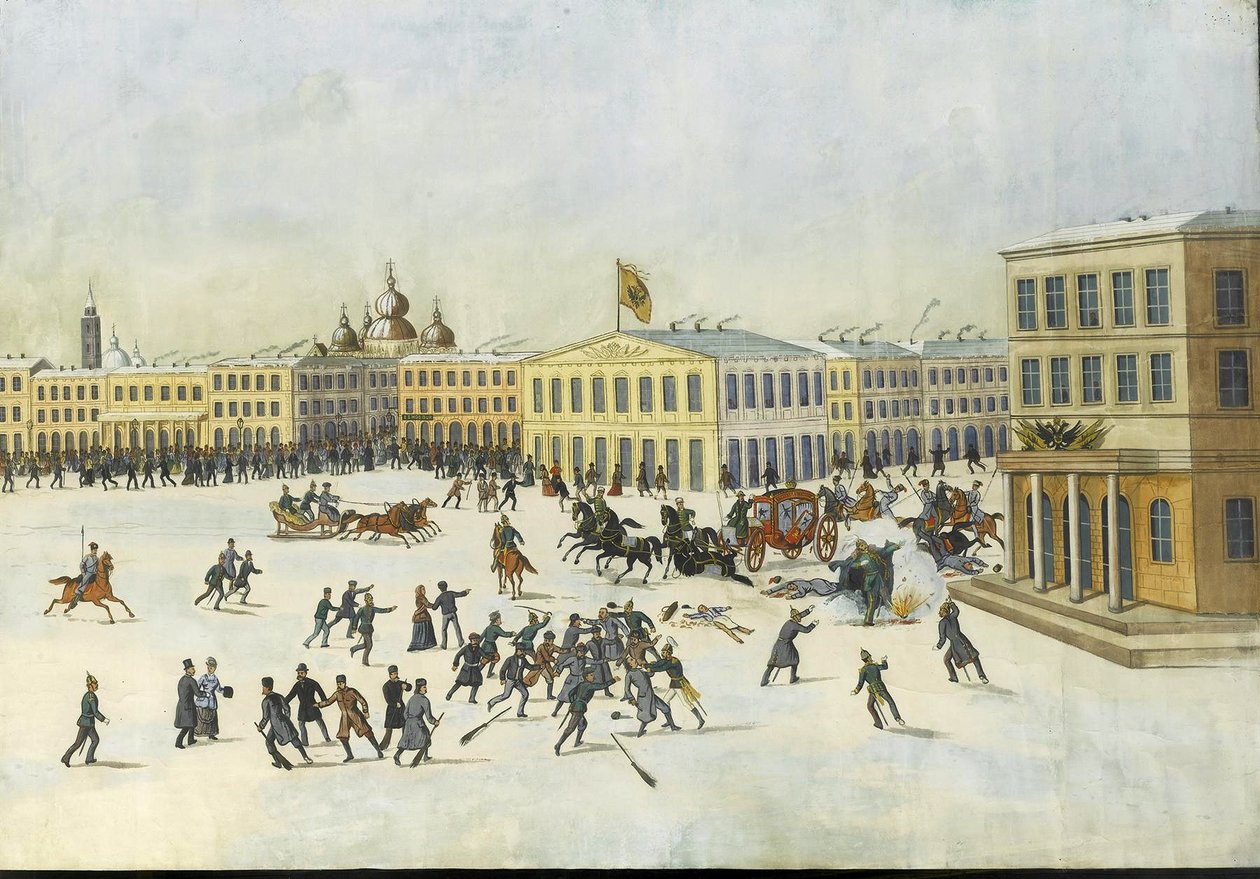 Aleksanteri II:n salamurha 13. maaliskuuta 1881, 1881-1882 tekijältä Russian Master