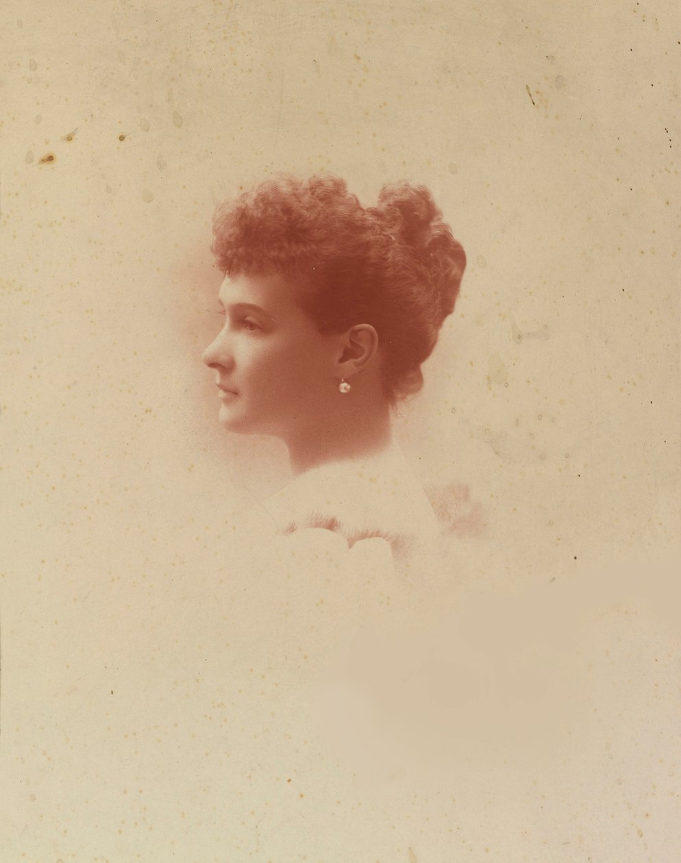Marie Pavlovna de Russie - Venäjän suurherttuatar Maria Pavlovna (1854-1920), Anonyymi. Hopeinen gelatiinivalokuvaus tekijältä Russian Photographer