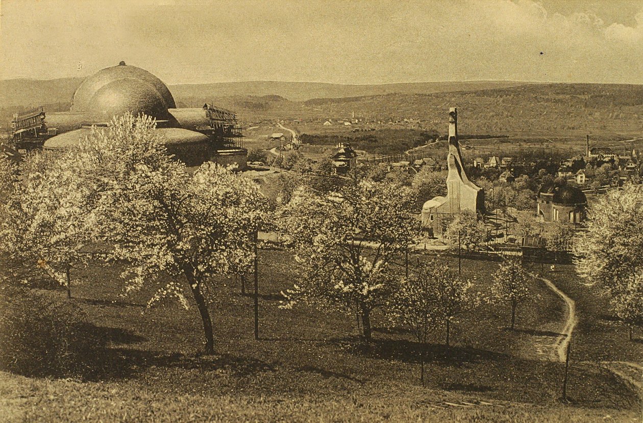 Näkymä Goetheanumiin ja Lämmitystaloon tekijältä Russian Photographer
