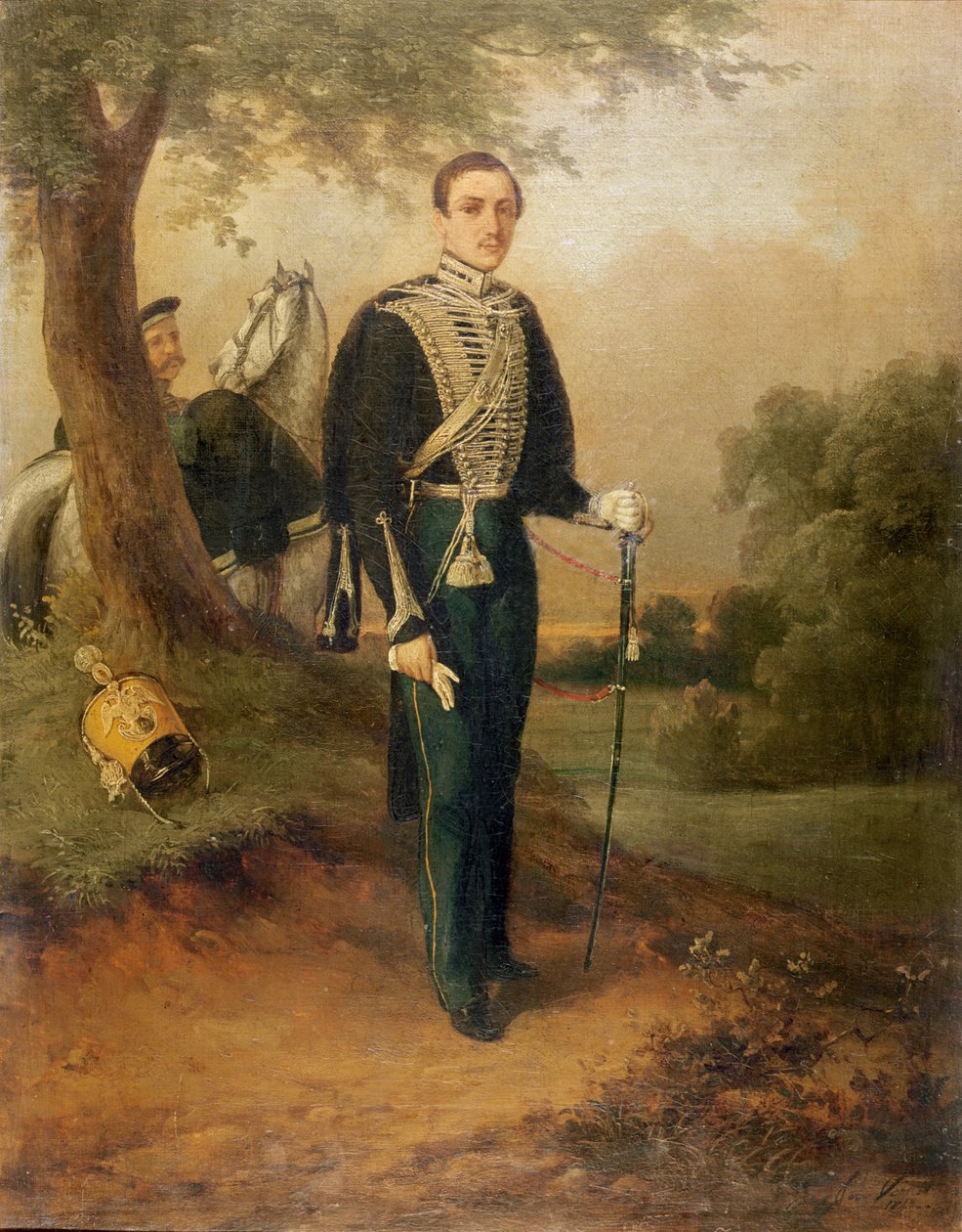 Mihail Jurievich Lermontov (1814-41) tekijältä Russian School
