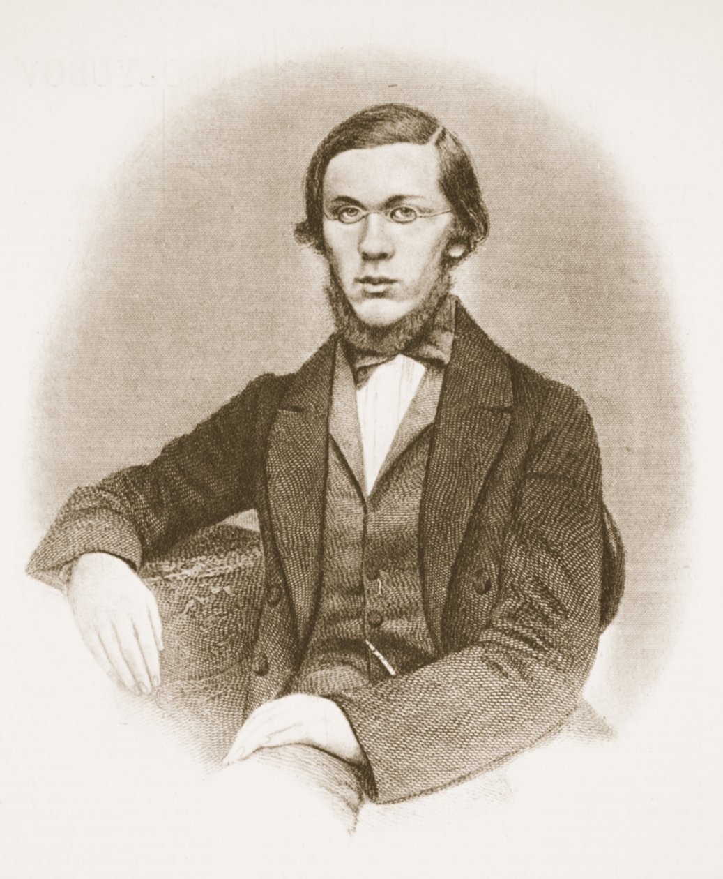 Nikolai Dobrolyubov (seepiakuva) tekijältä Russian School