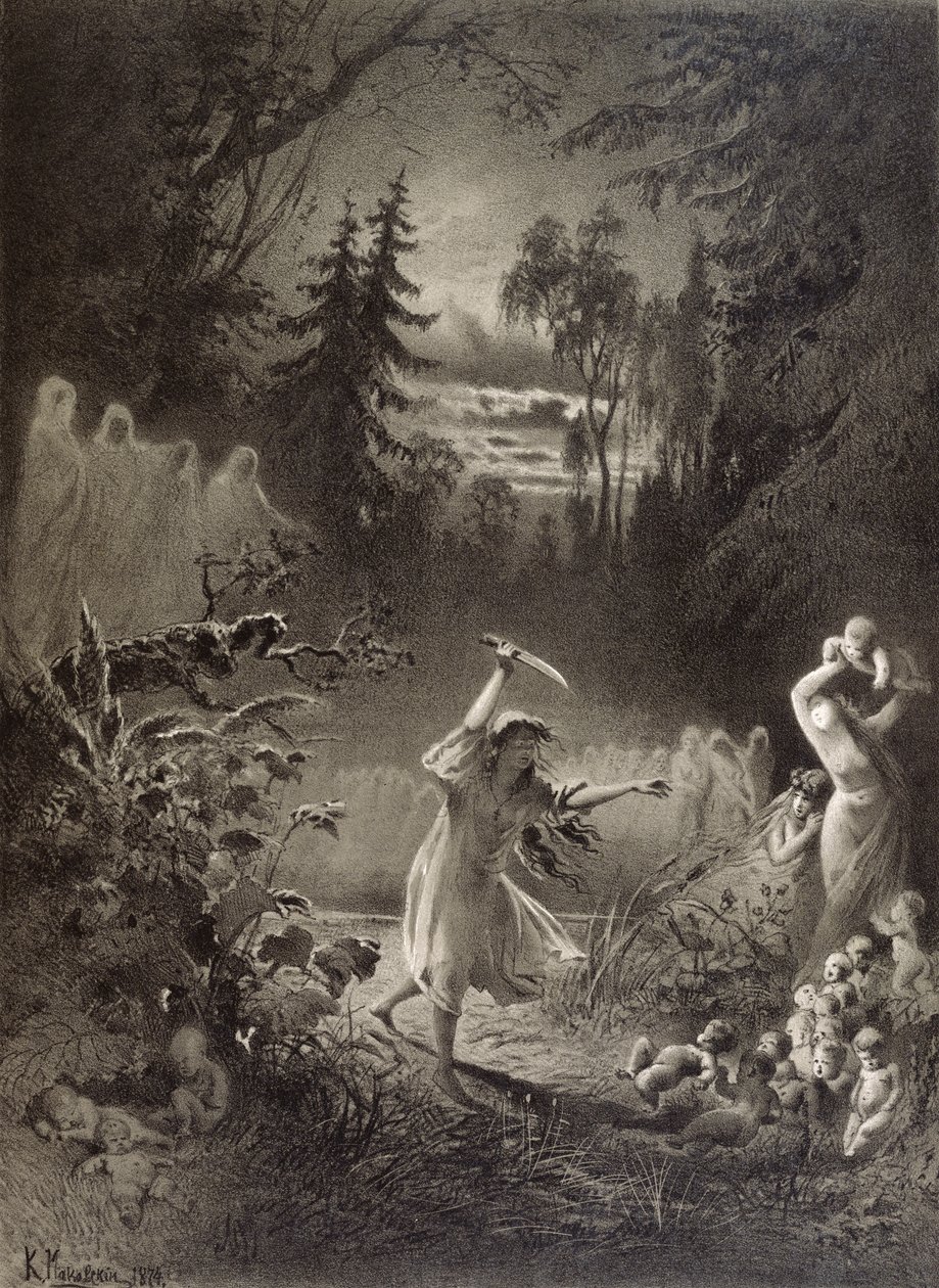 Kauhea kosto, 1874 tekijältä Russian School