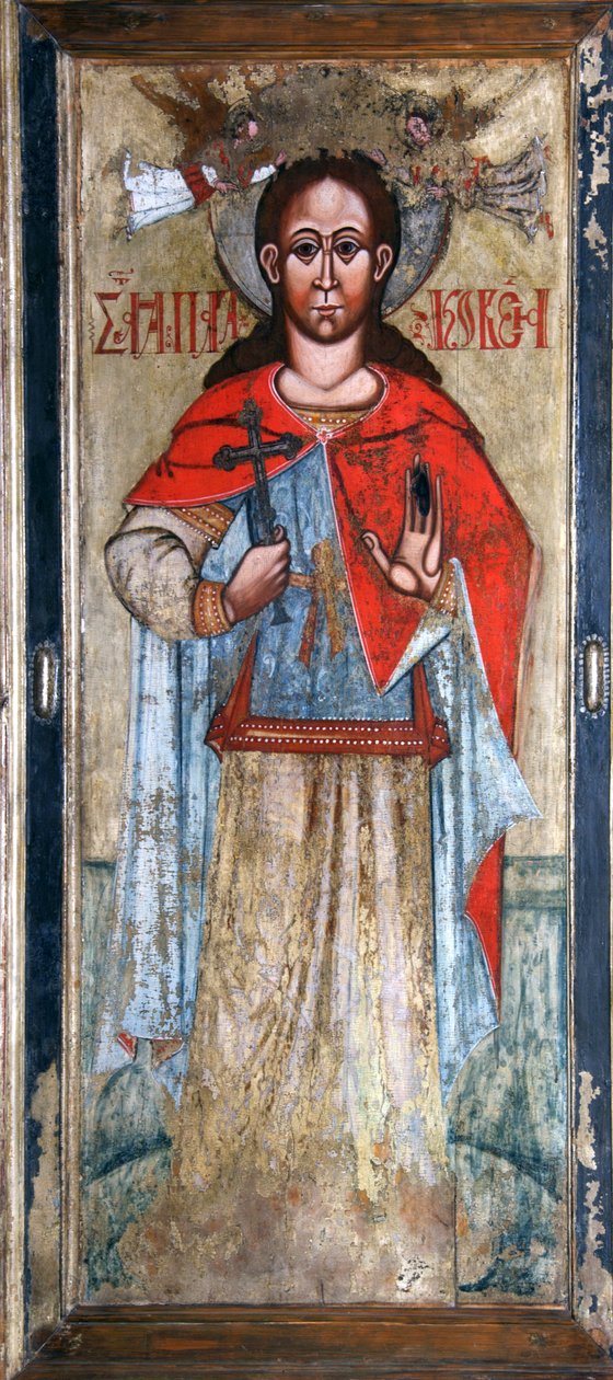 Saint Paraskeva Pyatnitsa, arli 17t Centura. tekijältä Russian icon.