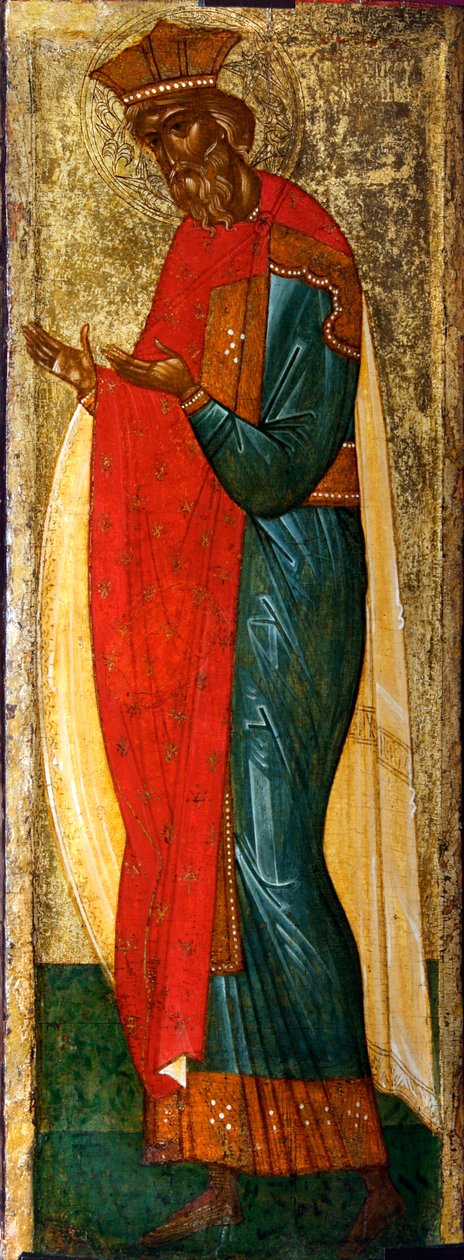 Pyhä Vladimir Kiovalainen, 1400-luvun alku. tekijältä Russian icon.