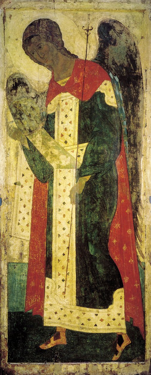 Arkkienkeli Gabriel, 1408. tekijältä Russian icon.