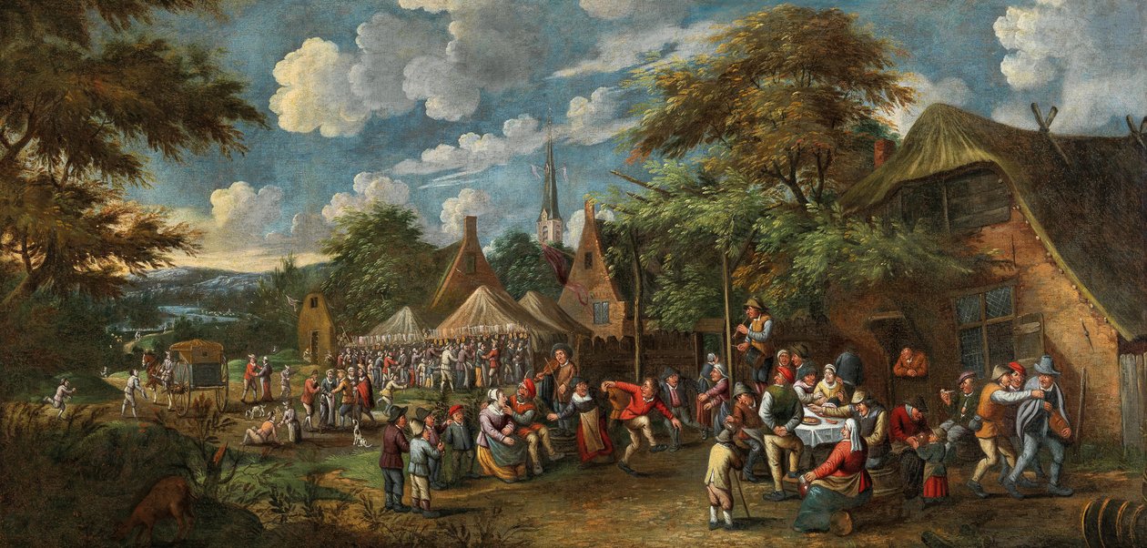 Kylämessut, 1700. tekijältä Rutger Verburgh