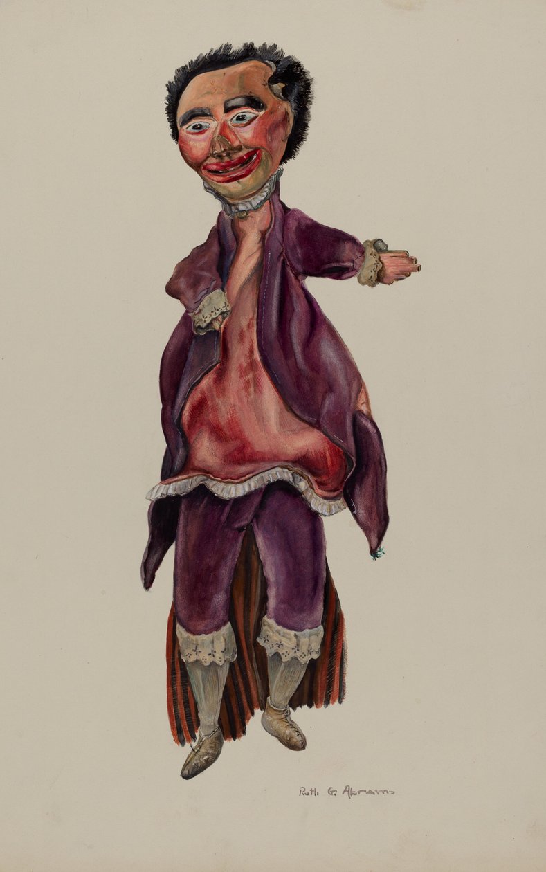 Tohtori Marionette, n. 1937. tekijältä Ruth Abrams