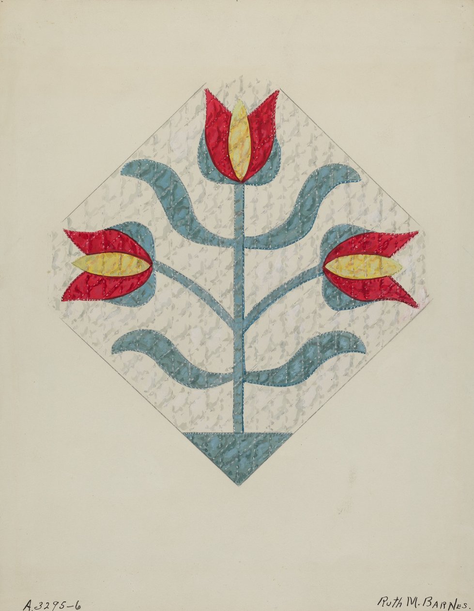 Peitto, c. 1936. tekijältä Ruth M Barnes