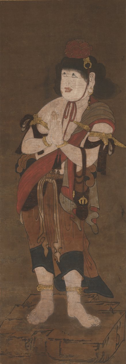 Fudo Myoon hoitaja, 1300-luku tekijältä Ryushu Shutaku