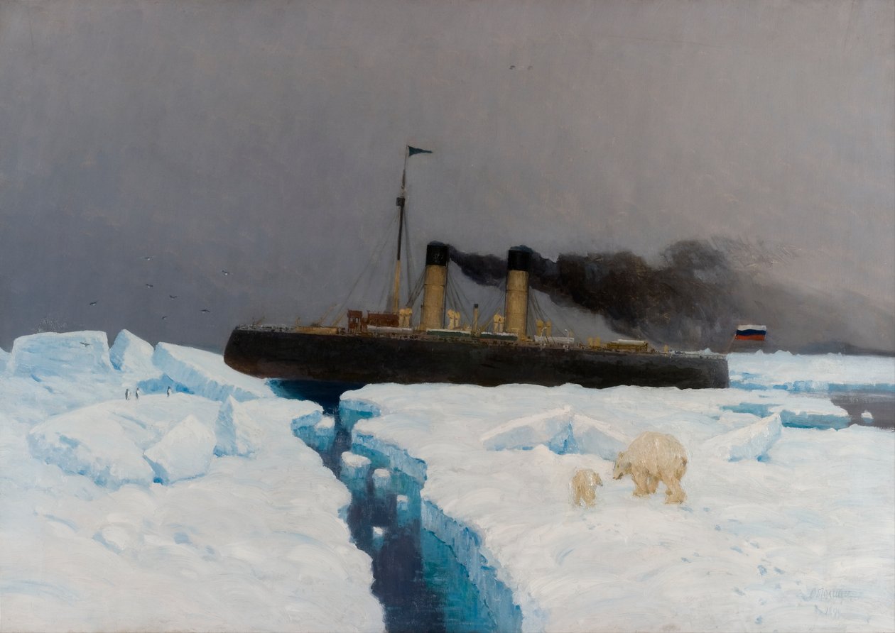 Jäänmurtaja "Ermac", 1899 tekijältä S. Tolidze