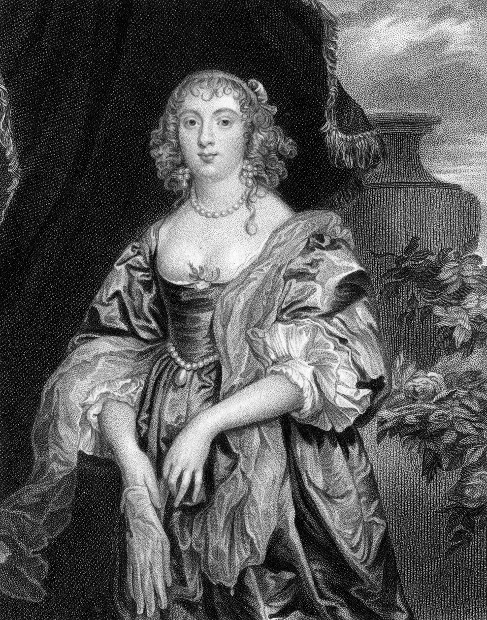 Anne Carre, Bedfordin kreivitär, 1824. tekijältä S. Freeman