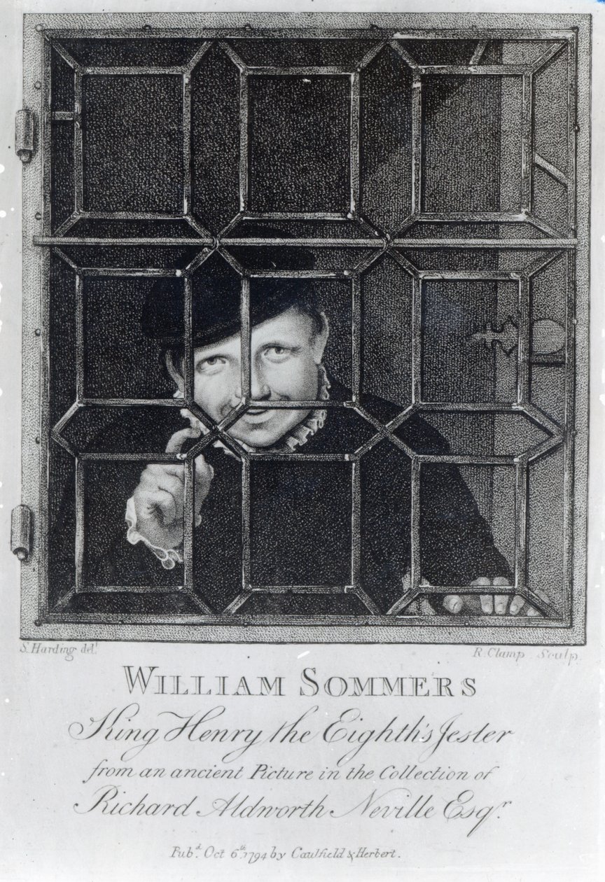 William Sommers, kaiverrettu R. Clampin toimesta, 1794. tekijältä S. Harding
