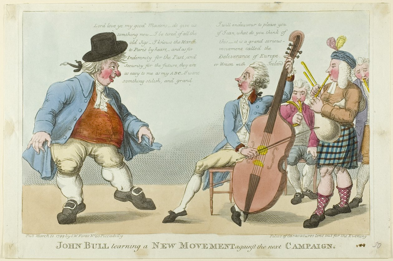 John Bull oppii uutta liikettä tekijältä S. W. Fores