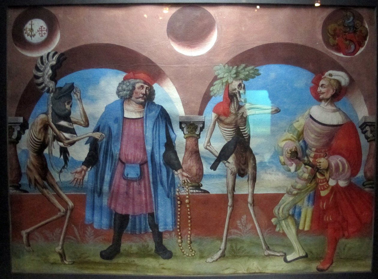 copia della perduta danza macabra di m. manuel del cimitero domenicano di berna (1512-20) tekijältä Sailko Sailko