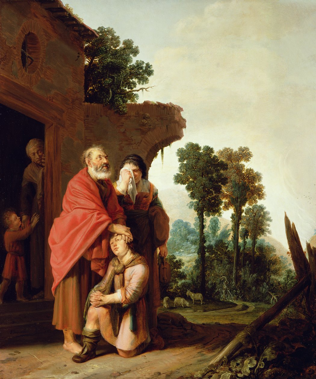 Tuhlaajapoika, 1600-luku tekijältä Salomon de Bray