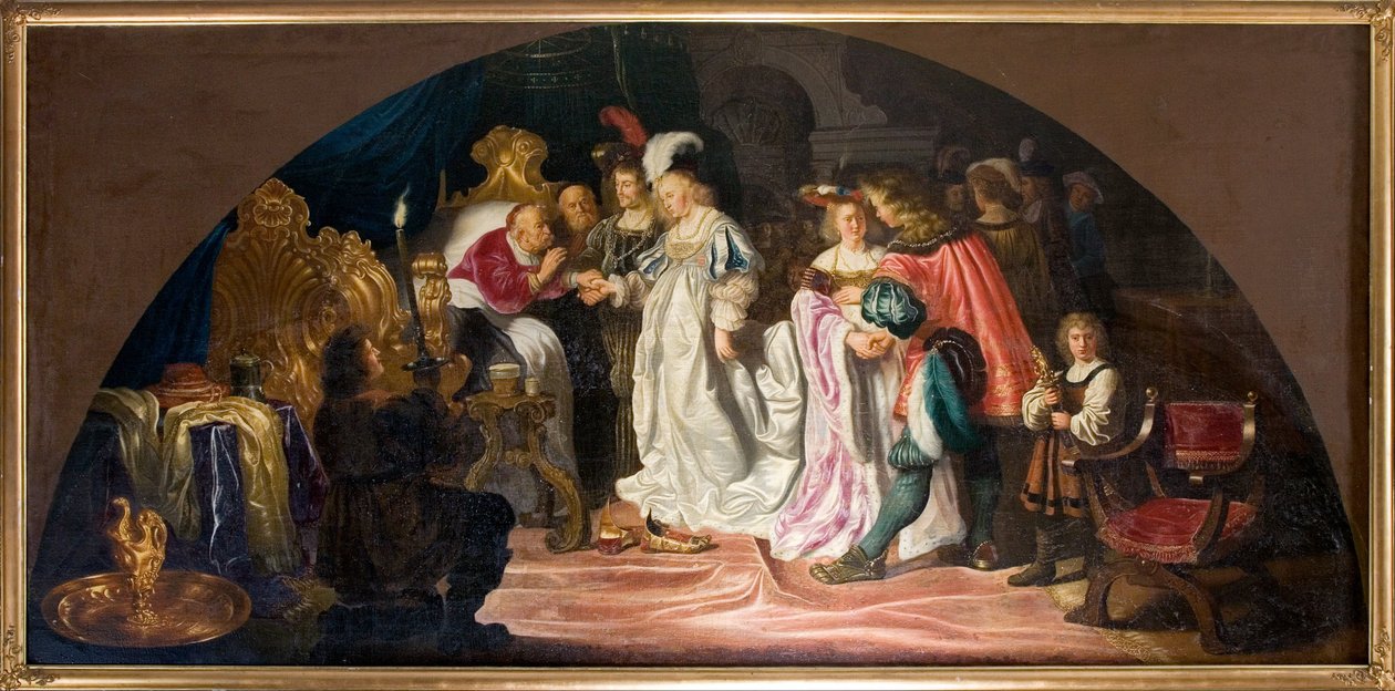 Royal Double Bethrothals tai Nuptials 1502 tekijältä Salomon Koninck