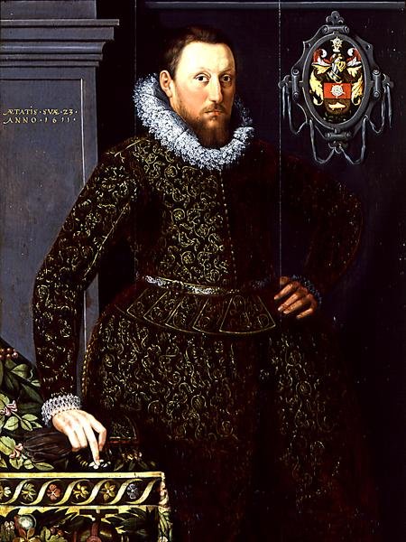 Jacob Cornelisz Nobelin muotokuva, 1611 (pari 212574) tekijältä Salomon Mesdach