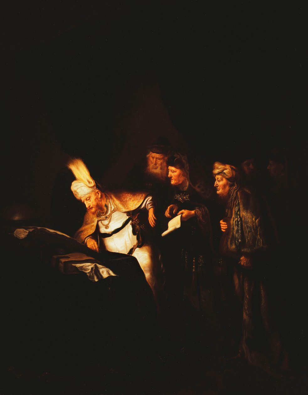 Pontius Pilatus kieltäytyy muuttamasta kirjoitusta Kristuksen ristille, 1641 tekijältä Salomon Koninck