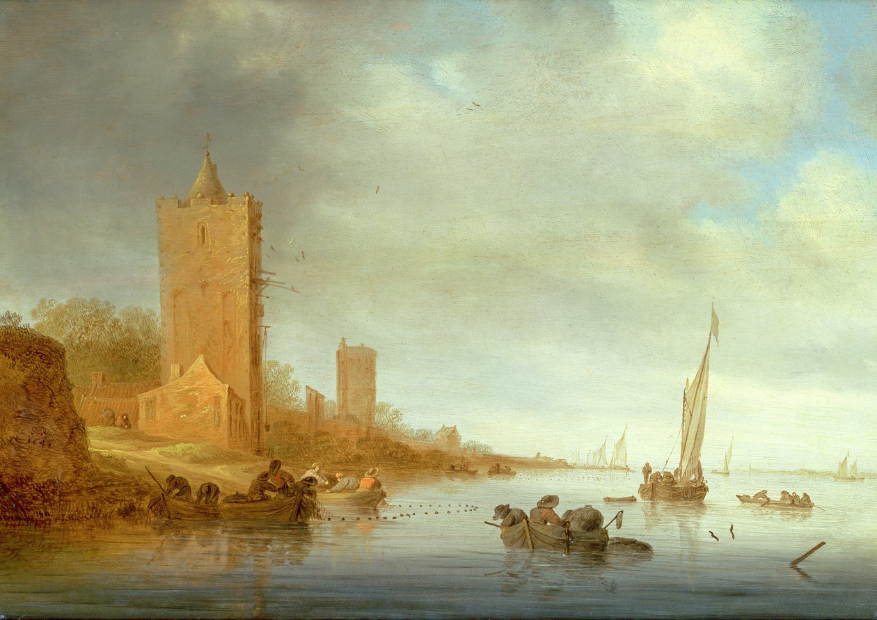 Tuntematon kuva tekijältä Salomon van Ruisdael or Ruysdael