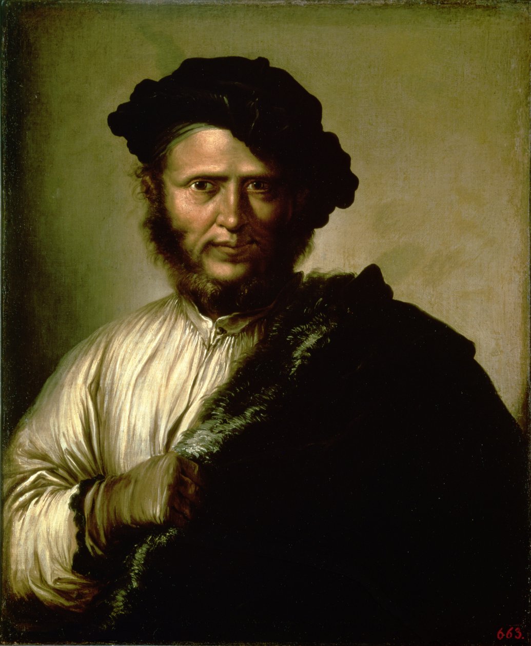 Miehen muotokuva, 1640 tekijältä Salvator Rosa