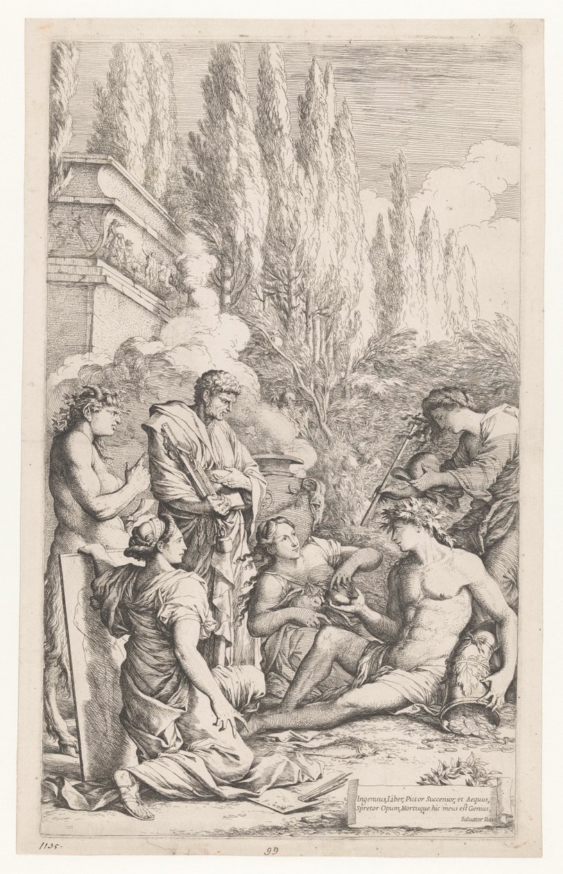 Nero van Salvator Rosa tekijältä Salvator Rosa