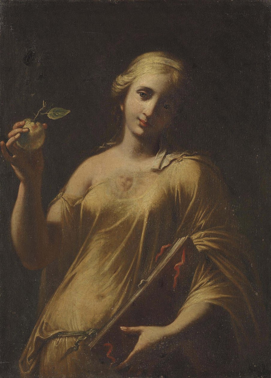 Jumalallinen viisaus, n. 1663 tekijältä Salvator Rosa