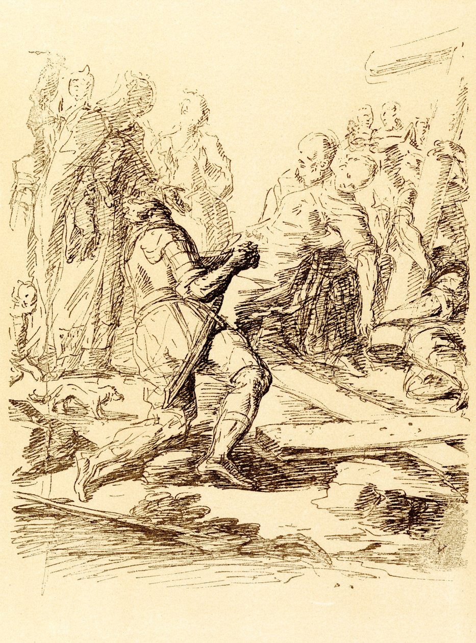 Ristin löytäminen tekijältä Salvator Rosa